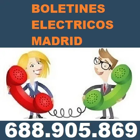 boletines electricos madrid